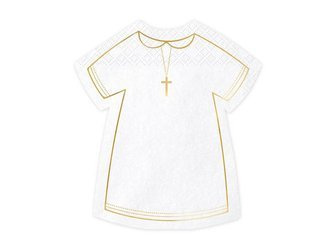 Napkins Alba Communion, zloty (1 op. / 20 pcs)