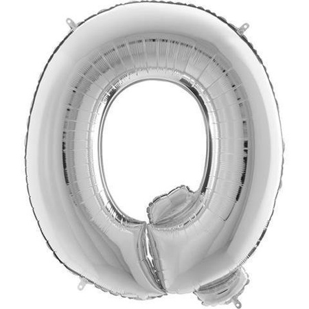 Balloon Letter foil 40 'Q-silver