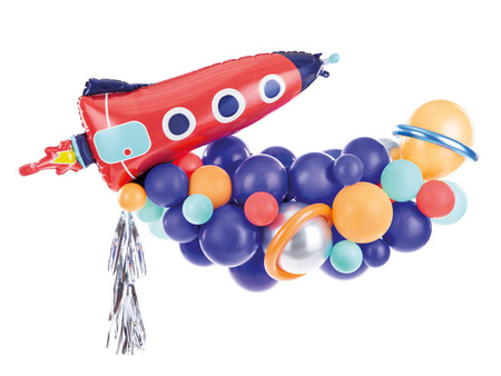 Garland balloon rainbow 200cm, 61 el.