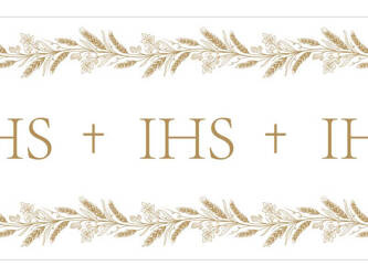 Table runner, First Holy Communion 40 cm x 5 m