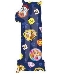 Digit 1 Foil Balloon for One Range PSI Patrol 45x66cm