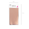 Folie Tischdecke Golde Rose Rosegold 137 x 274cm