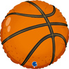 Foil Basketball Balloon - 46 cm