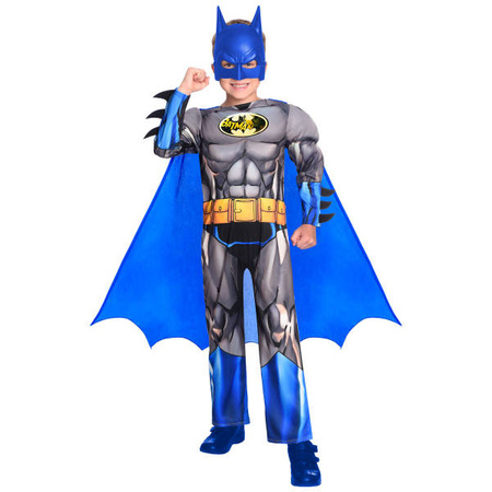Outfit, Costume Disguise Batman Blue Brave & Bold 6-8 years