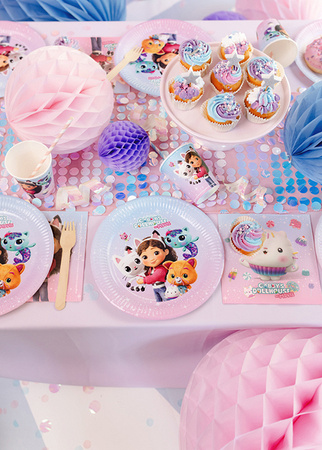 Plates Gabbys Dollhouse mix 23 cm 6 pcs