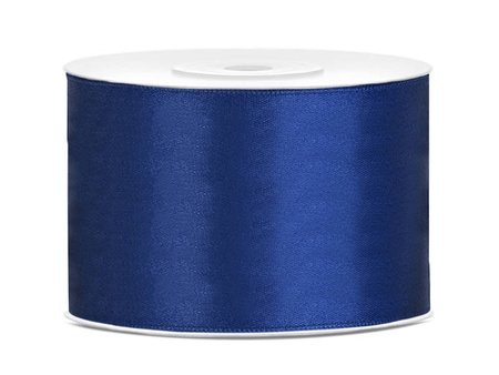 Satinband, marineblaues Band 50mm/25m