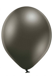 Latex balloon D5 Glossy Anthracite graphite 12cm, 100 pcs