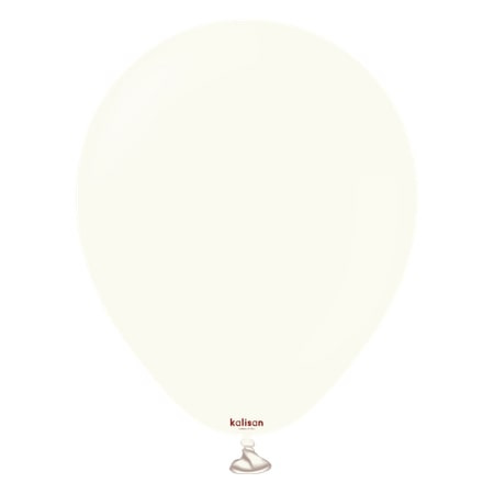 Latex Balloons Retro White, 91cm, 2 pcs.