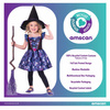 Outfit, costume disguise witch witches 6-8 years old