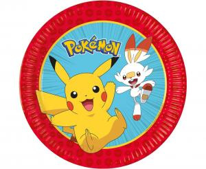 Paper plates Pokémon 23 cm 8 pcs
