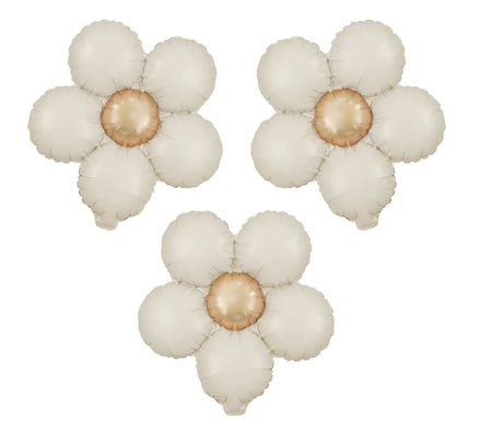 Foil Balloon Daisy Flower 51x43 cm 3 pcs