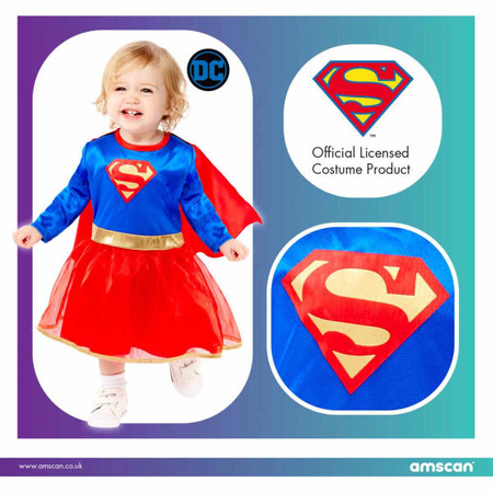 Kostüm, Supergirl Kostüm 2-3 Jahre alt