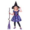 Outfit, costume disguise witch witches 6-8 years old