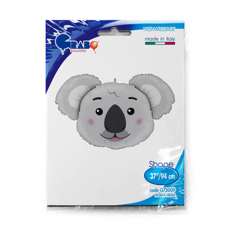 Foil Balloon - Koala's head 94 cm