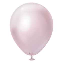 Latexballons Mirror Pink Gold 13 cm, 100 Stück.