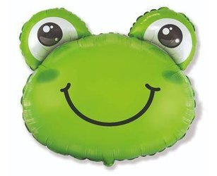 Foil balloon Flexmetal Żabka Green 60 cm