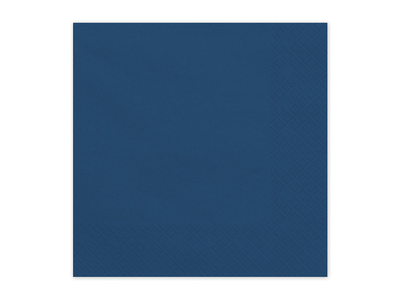 Paper napkins Navy Blue 33x33cm 20 pcs
