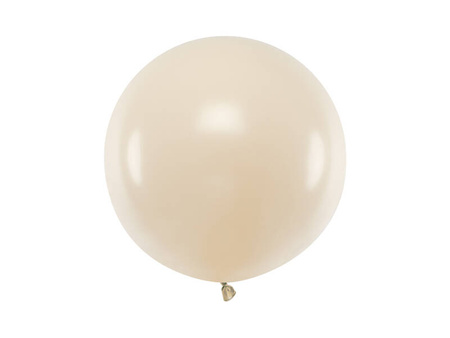 Riesen-Latexballon, Beige, Pastell Alabaster/ Nude, 60cm, 1 Stk.