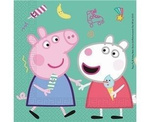 Papierservietten, Peppa Pig, 33 cm, 20 Stk.
