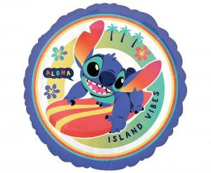 Folienballon Rund Stitch Disney Mehrfarbig 46cm Anagram