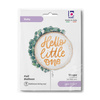 Foil Balloon - Hello Little One, Eucalyptus, 66cm