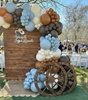 Latex Balloons Kalisan Standard Caramel Brown, 30cm, 100 pcs.