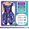 Outfit, costume disguise witch witches 6-8 years old