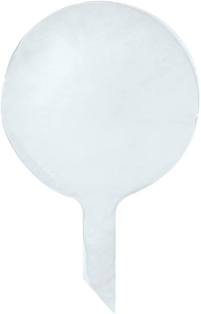 Transparenter Ballon, transparent, rund - Kristallkugel, 45 cm