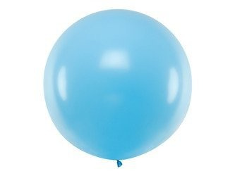Riesiger Ballon, Pastellblau, Pastel Sky-Blue, 1m