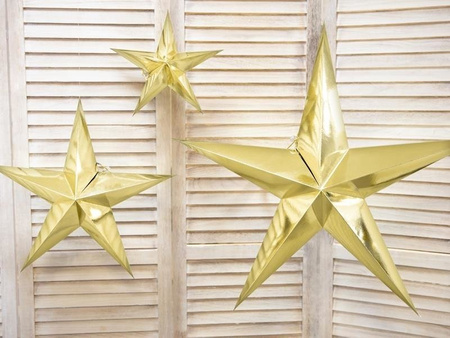 Paper Star, 30cm, gold