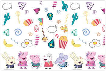 Tablecloth Peppa Pig, 120 x 180 cm