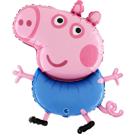 Folienballonschwein George, Peppa 90 cm