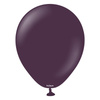 Latex Balloons Plum, 13cm, 100 pcs.