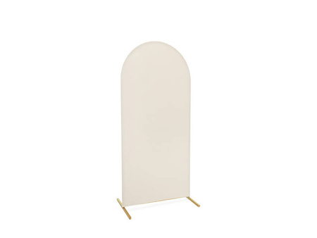 Bow stand cover, 180 cm x 80 cm, cappuccino, cream, beige