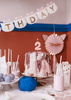 Birthday candle 2, pink, 5,5cm