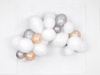 Strong balloons, Pastel Pure White, 30cm, 100 pcs.