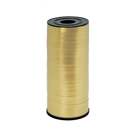 Kunststoffband, Gold verchromt 5mm/92m