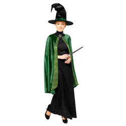 Kostüm, Verkleidung Professor McGonagall Harry Potter, Größe S