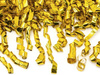 Popper with streamers, gold, 40cm