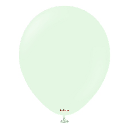 Latexballons Kalisan Macaron Pale Green, 30 cm, 100 Stk.