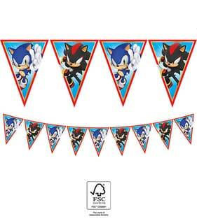 Sonic-Girlande, 9 Flaggen