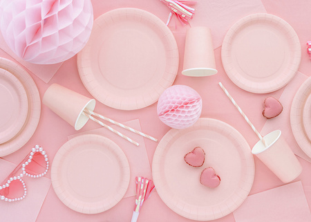Paper napkins Light Pink 33x33cm 20 pcs