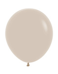 Sempertex Latexballons White Sand, Beige 45cm, 1Stk.