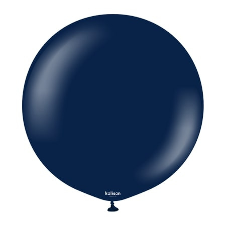 Latex Balloons Standard Navy, 60cm, 2 pcs.