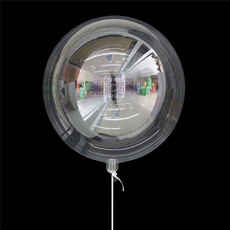 Bobo Balloon Clear, transparent, round - crystal sphere 20cm