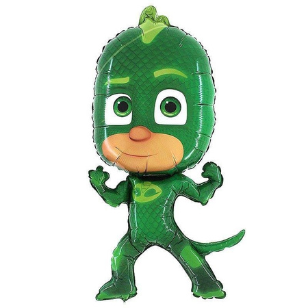 The foil balloon - PJ MASKS Pidżamersi Greg green Gekson