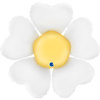 Foil balloon Flower daisy, 53cm