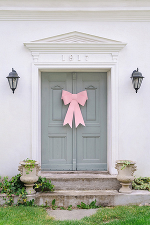 DIY Decorative Bow, Light Pink, 55x71 cm