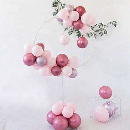 Frame for decoration with balloons, Round 78cm stand on the seatpost