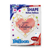 Geometric Foil Balloon Happy Valentine's Day 73cm